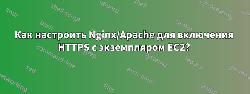 Как настроить Nginx/Apache для включения HTTPS с экземпляром EC2?