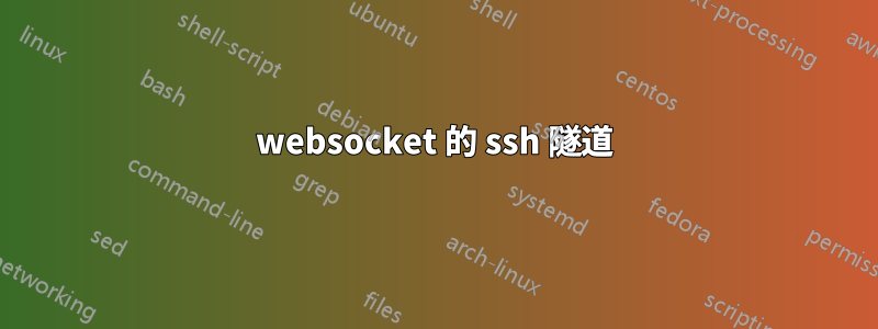 websocket 的 ssh 隧道