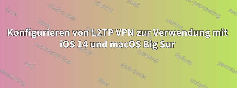 Konfigurieren von L2TP VPN zur Verwendung mit iOS 14 und macOS Big Sur