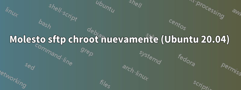 Molesto sftp chroot nuevamente (Ubuntu 20.04)