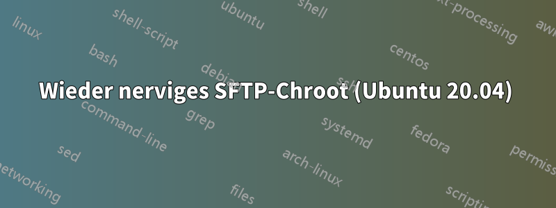 Wieder nerviges SFTP-Chroot (Ubuntu 20.04)