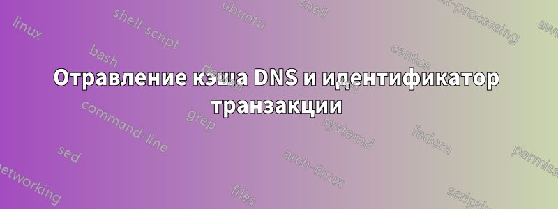 Отравление кэша DNS и идентификатор транзакции