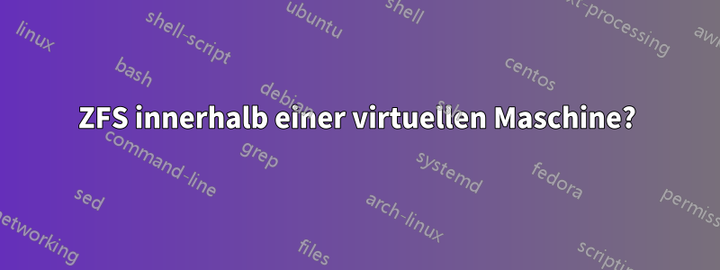 ZFS innerhalb einer virtuellen Maschine?