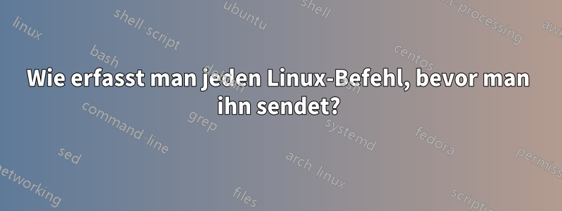 Wie erfasst man jeden Linux-Befehl, bevor man ihn sendet?