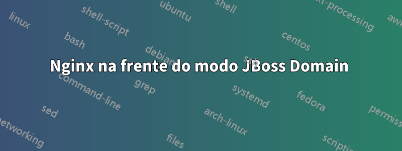 Nginx na frente do modo JBoss Domain