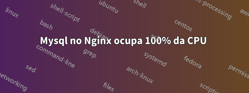 Mysql no Nginx ocupa 100% da CPU
