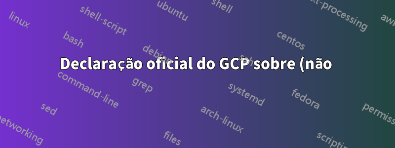 Declaração oficial do GCP sobre (não) exposição à vulnerabilidade do Solarwinds Orion?