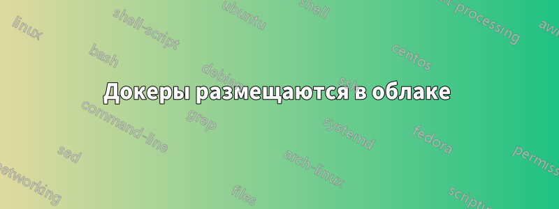 Докеры размещаются в облаке