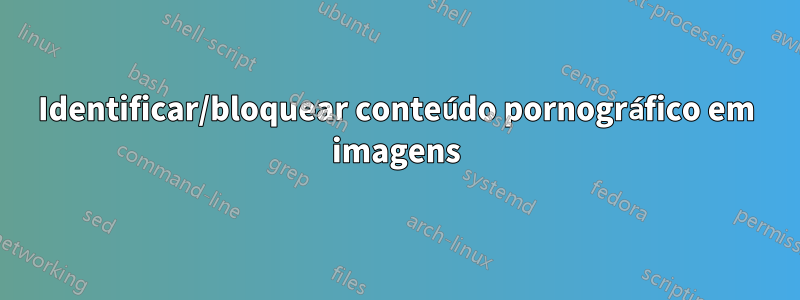 Identificar/bloquear conteúdo pornográfico em imagens