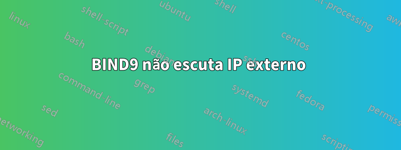 BIND9 não escuta IP externo