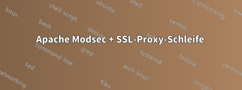 Apache Modsec + SSL-Proxy-Schleife