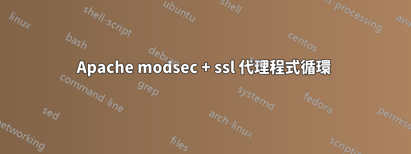 Apache modsec + ssl 代理程式循環