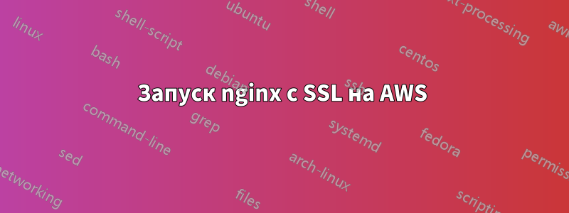 Запуск nginx с SSL на AWS