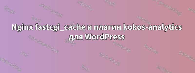 Nginx fastcgi_cache и плагин kokos-analytics для WordPress