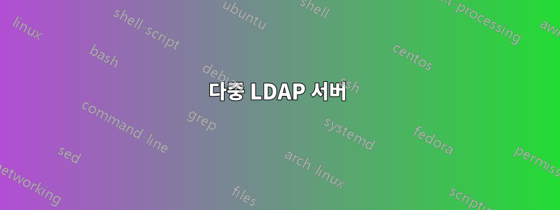 다중 LDAP 서버