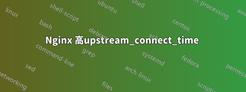 Nginx 高upstream_connect_time
