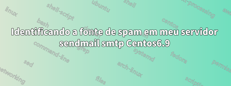 Identificando a fonte de spam em meu servidor sendmail smtp Centos6.9