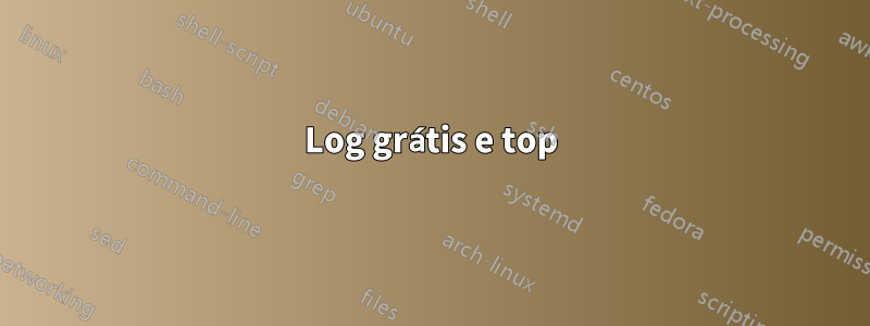 Log grátis e top