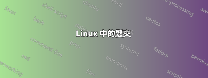 Linux 中的髮夾