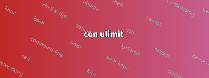 con ulimit