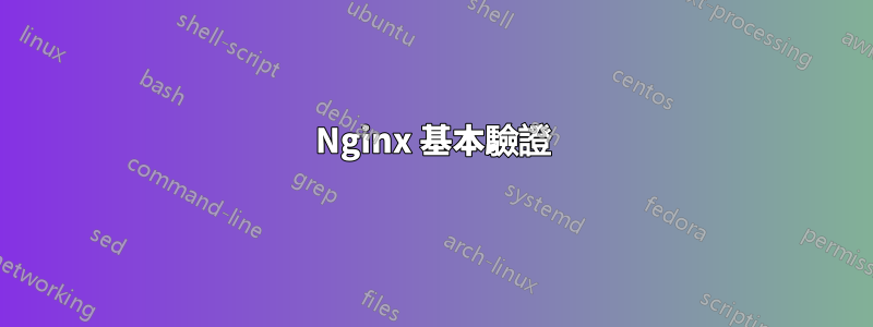 Nginx 基本驗證