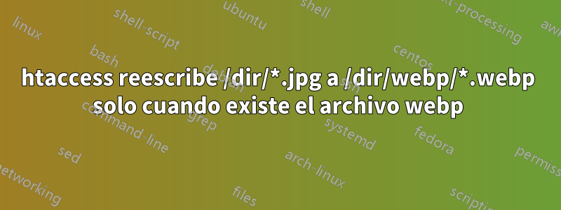 htaccess reescribe /dir/*.jpg a /dir/webp/*.webp solo cuando existe el archivo webp