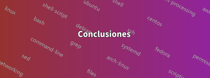 Conclusiones