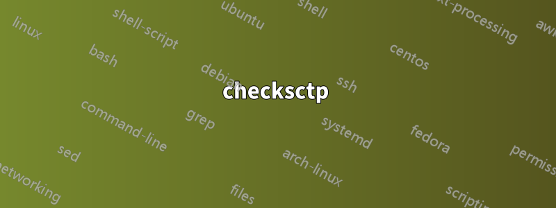 checksctp