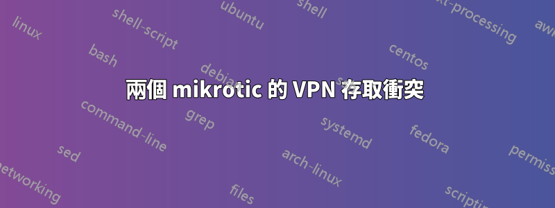 兩個 mikrotic 的 VPN 存取衝突