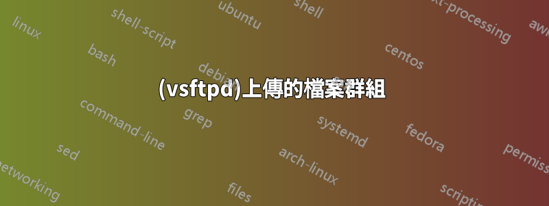 (vsftpd)上傳的檔案群組