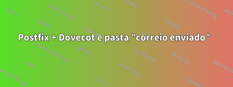 Postfix + Dovecot e pasta "correio enviado"