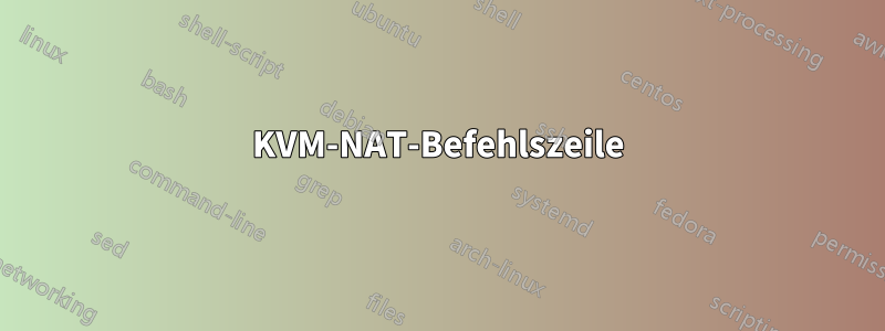 KVM-NAT-Befehlszeile