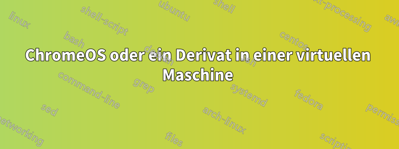 ChromeOS oder ein Derivat in einer virtuellen Maschine