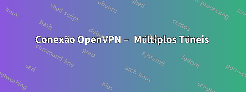 Conexão OpenVPN – Múltiplos Túneis