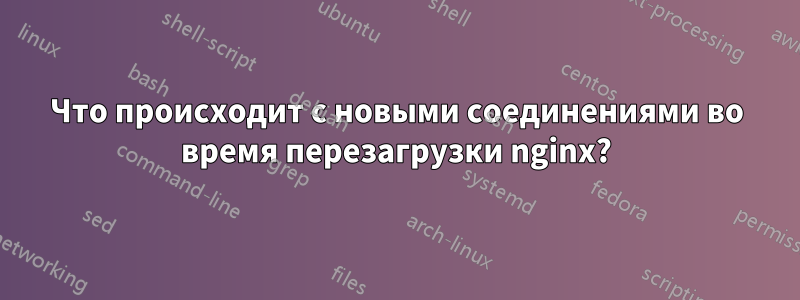 Что происходит с новыми соединениями во время перезагрузки nginx?