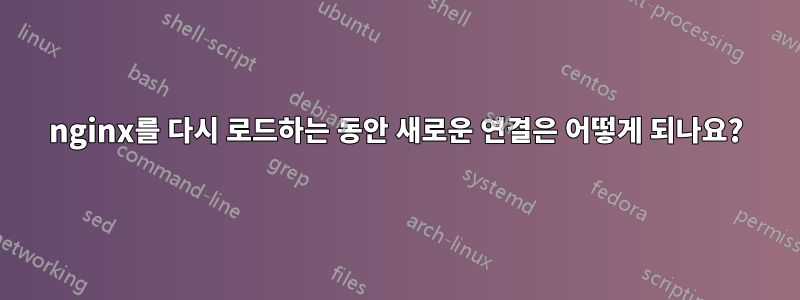 nginx를 다시 로드하는 동안 새로운 연결은 어떻게 되나요?