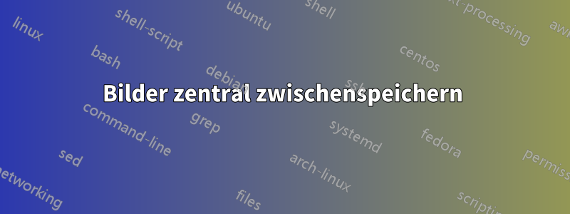 Bilder zentral zwischenspeichern