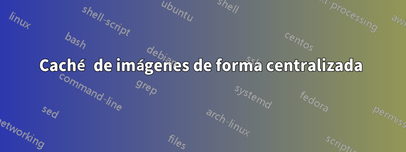 Caché de imágenes de forma centralizada