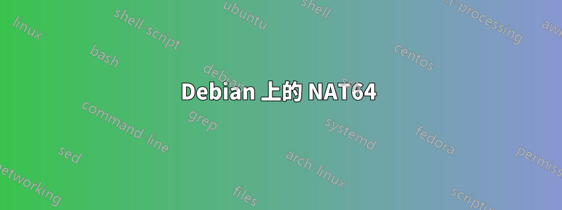 Debian 上的 NAT64