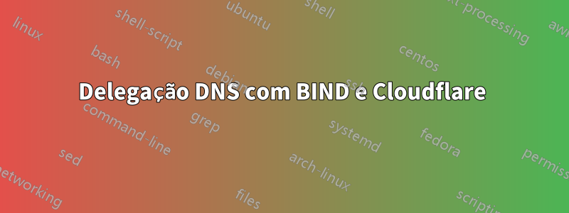 Delegação DNS com BIND e Cloudflare