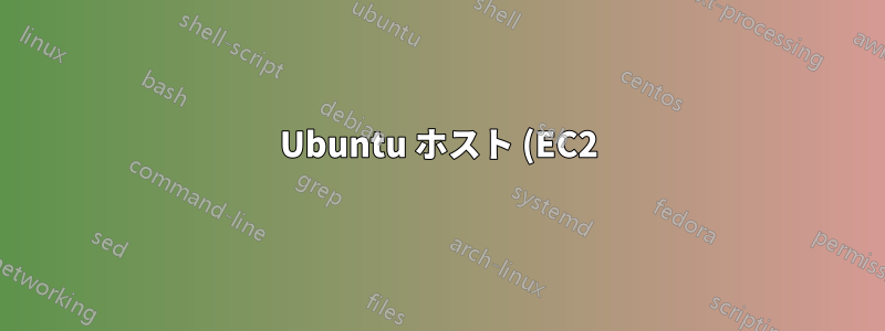 Ubuntu ホスト (EC2) のルートにあるユーザー作成ディレクトリからマウントされたボリュームを持つ Docker コンテナを作成できません