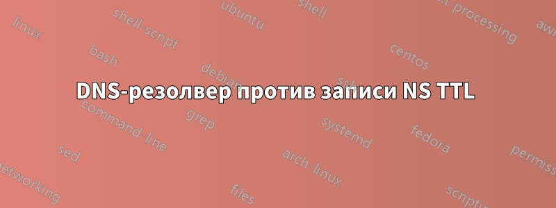 DNS-резолвер против записи NS TTL