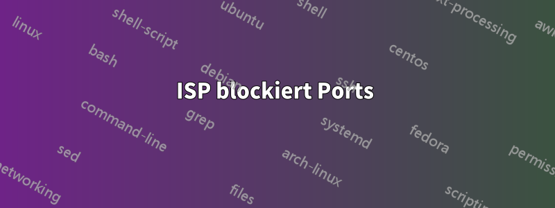 ISP blockiert Ports
