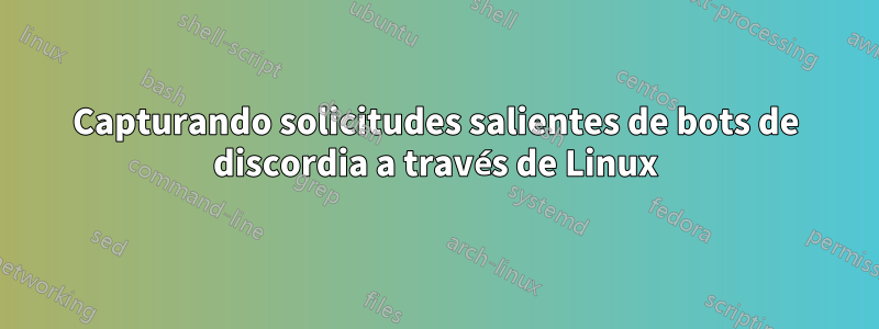 Capturando solicitudes salientes de bots de discordia a través de Linux