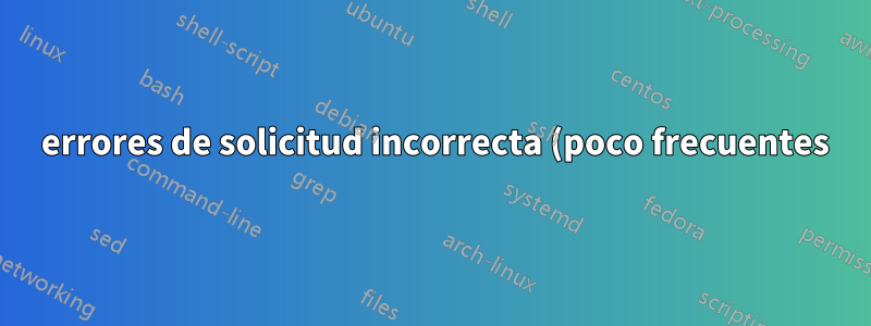 400 errores de solicitud incorrecta (poco frecuentes) en activos públicos de Amazon S3