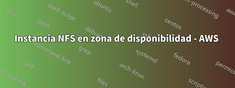 Instancia NFS en zona de disponibilidad - AWS