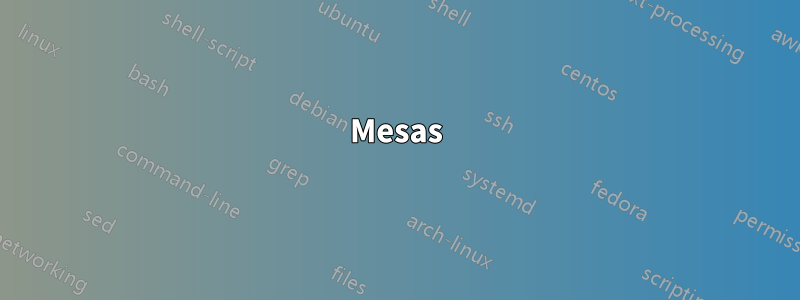 Mesas