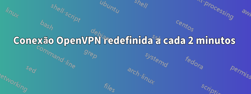 Conexão OpenVPN redefinida a cada 2 minutos