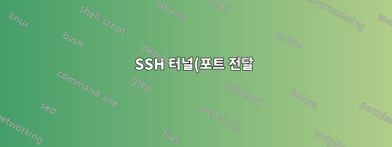 SSH 터널(포트 전달)과 SSH ProxyJump, 이 특정 경우에 사용해야 하는 것은 Me -> JumpSever -> TargetServer입니다.