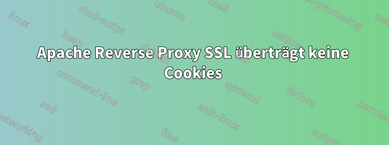 Apache Reverse Proxy SSL überträgt keine Cookies